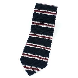 [MAESIO] KNT5033 Rayon Knit Stripe Necktie Width 8cm _ Men's ties, Suit, Classic Business Casual Fashion Necktie, Knit tie, Made in Korea